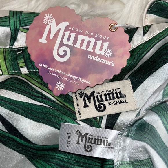 NWT Show Me Your Mumu Paige PJ ~ TOP ONLY ~ in Peruvian Palm 🌴 - Picture 12 of 14
